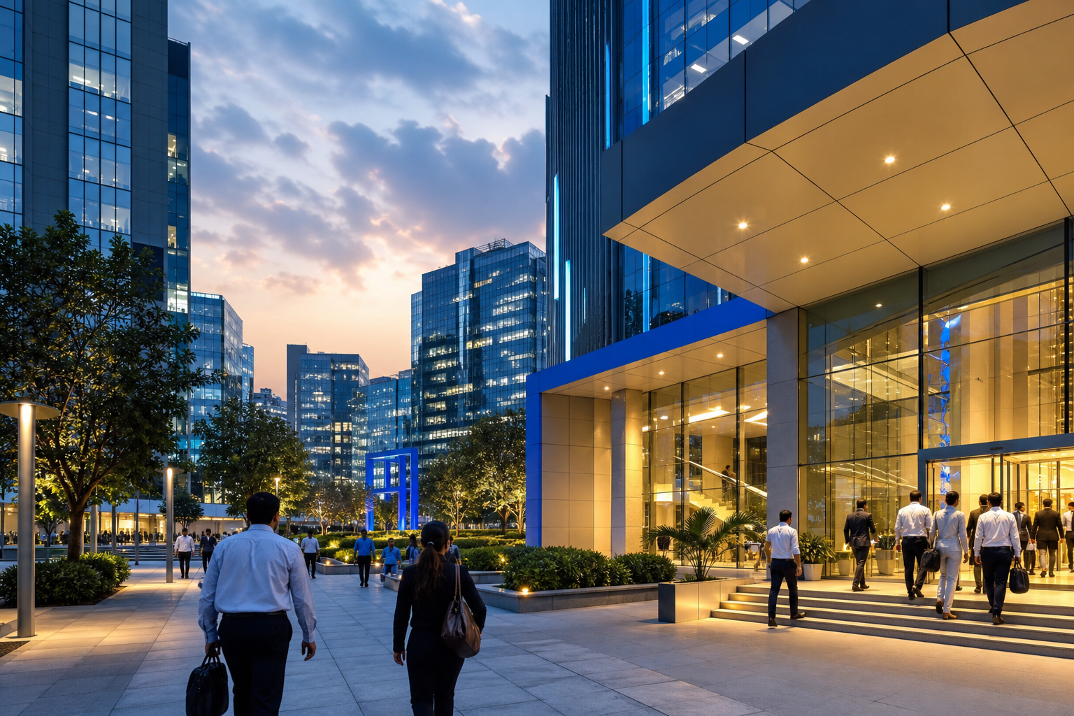 The case is about converting physical office parks into transparent, investable cash-flow assets.