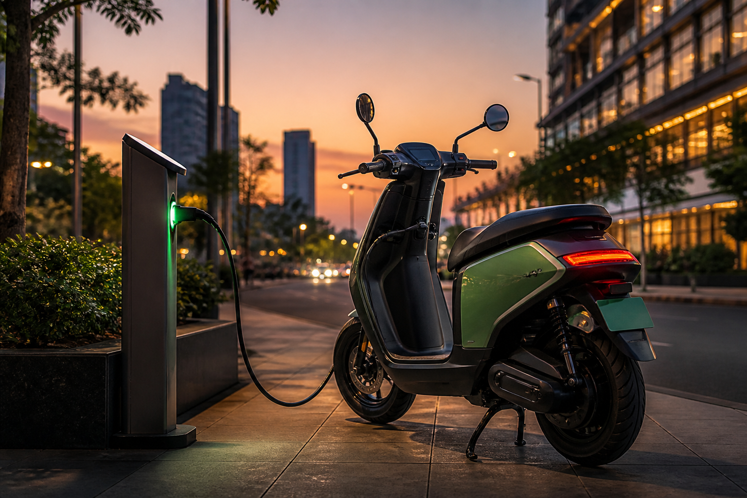 Ather makes the competitive map memorable because the scooter, charger and software experience are part of one strategy.