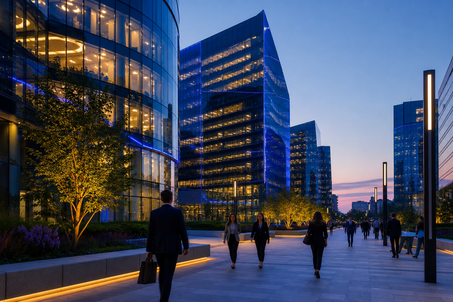 Commercial real estate value is created not just by building space, but by keeping high-quality occupiers in productive