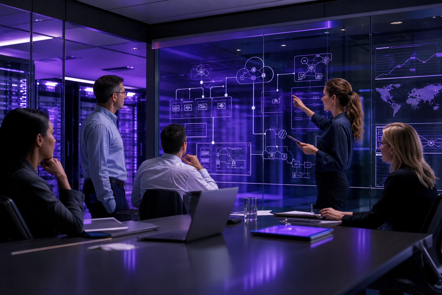 Accenture's advantage is the ability to connect boardroom advice with technology build and operational execution.