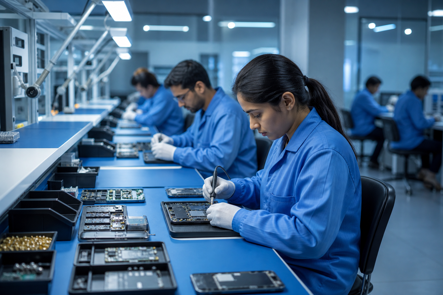 High-mix electronics assembly makes line balancing a daily operating discipline, not a one-time calculation.