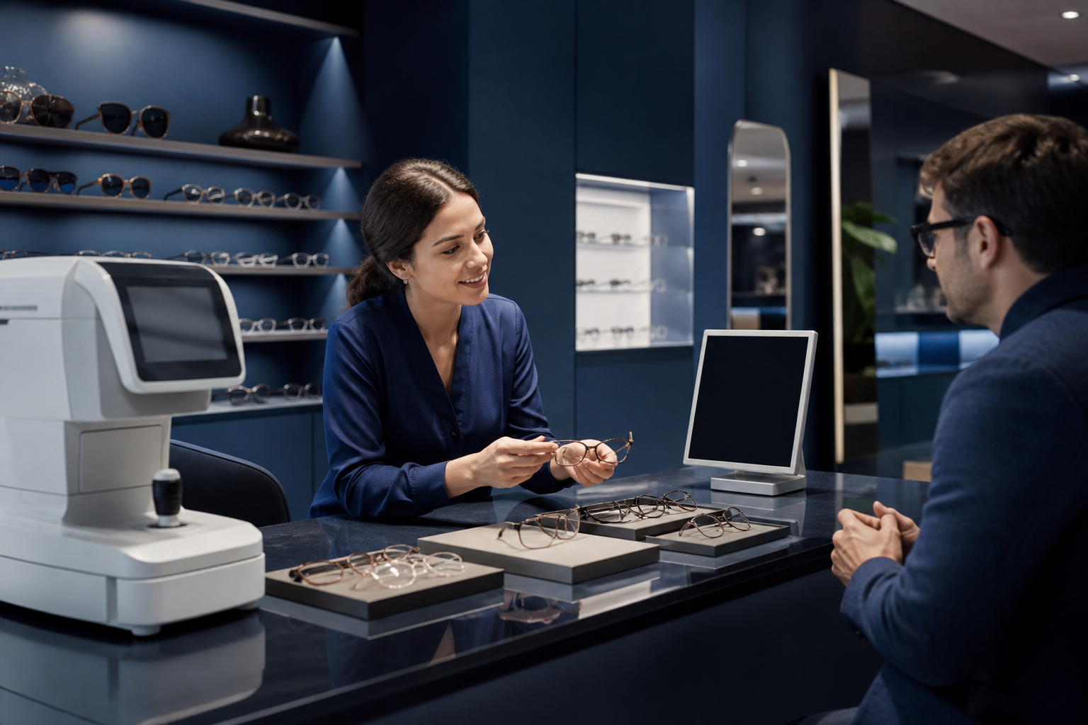 Eyewear retail becomes a process problem when each prescription order must move cleanly from customer need to finished p