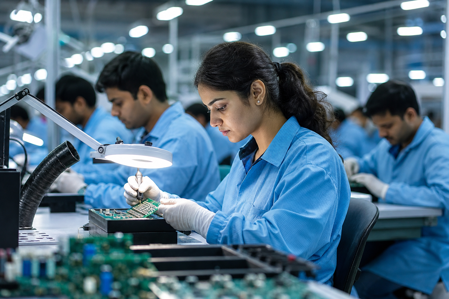 In electronics manufacturing, the invisible compliance system is as important as the visible assembly line.