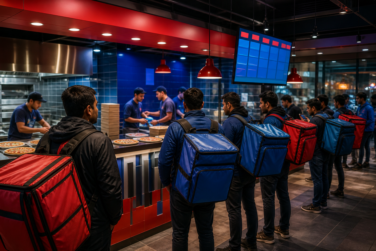 Time promises are won or lost at the handoff between kitchen readiness and rider availability.