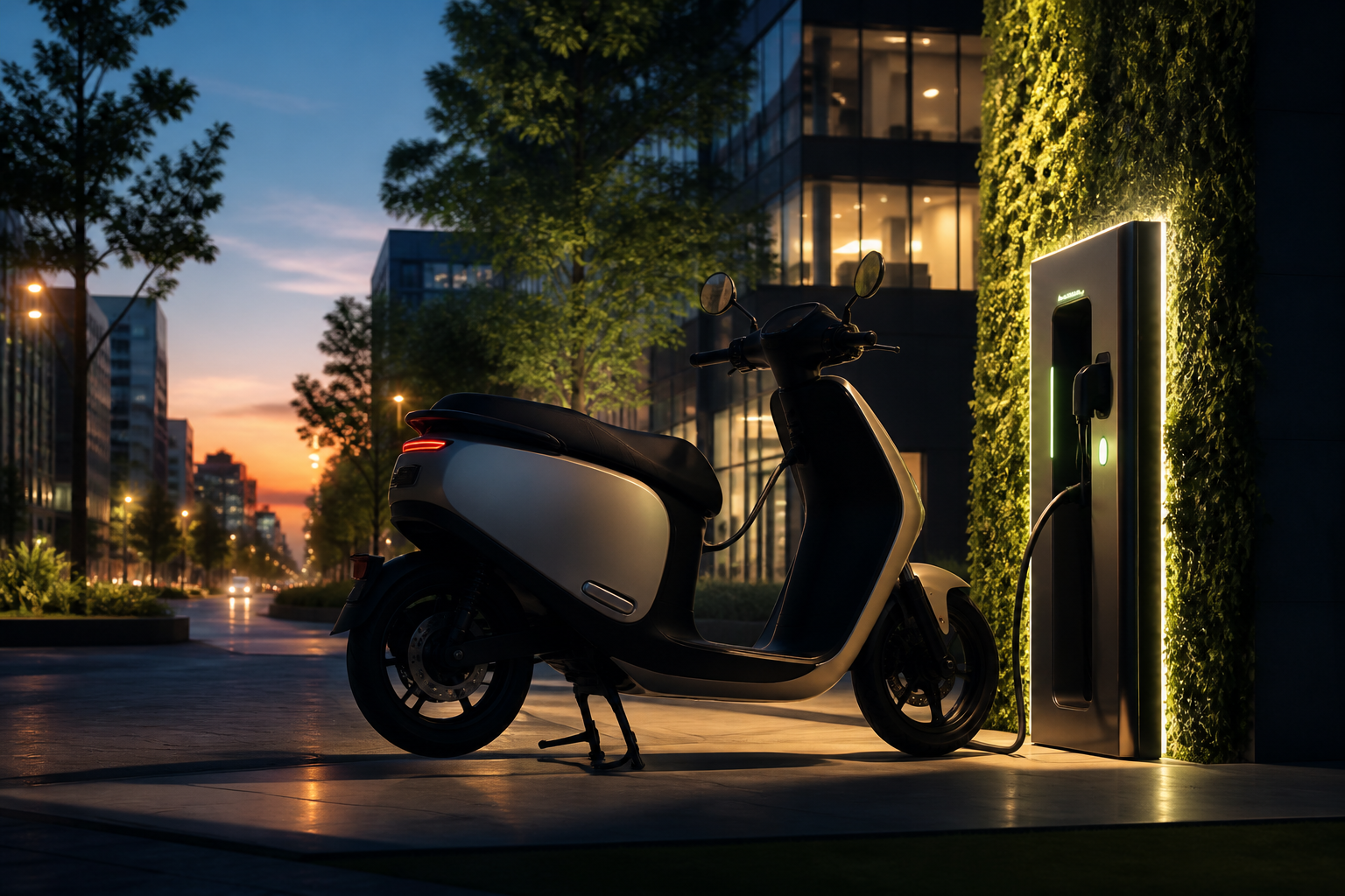 A good EV sector answer sees the whole ecosystem around the scooter, not just the vehicle.