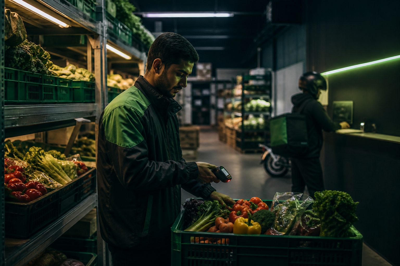 Quick commerce turns grocery into a race between inventory accuracy, picking speed and delivery reliability.