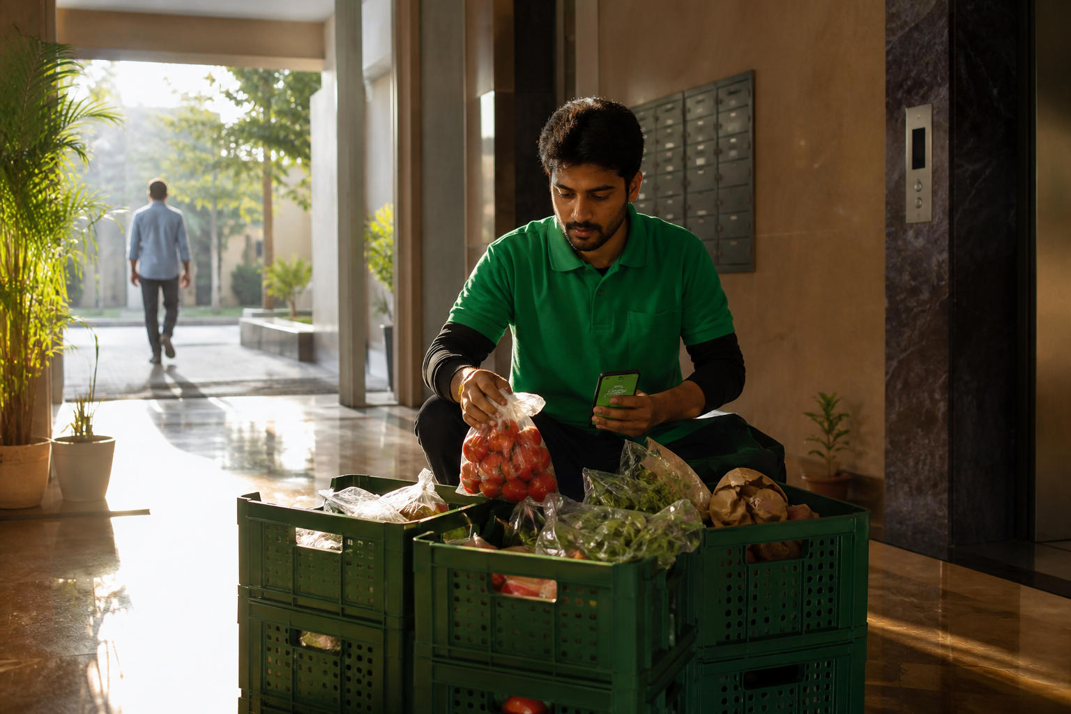 Grocery delivery feels simple to the customer because many invisible operations roles have already aligned behind the pr
