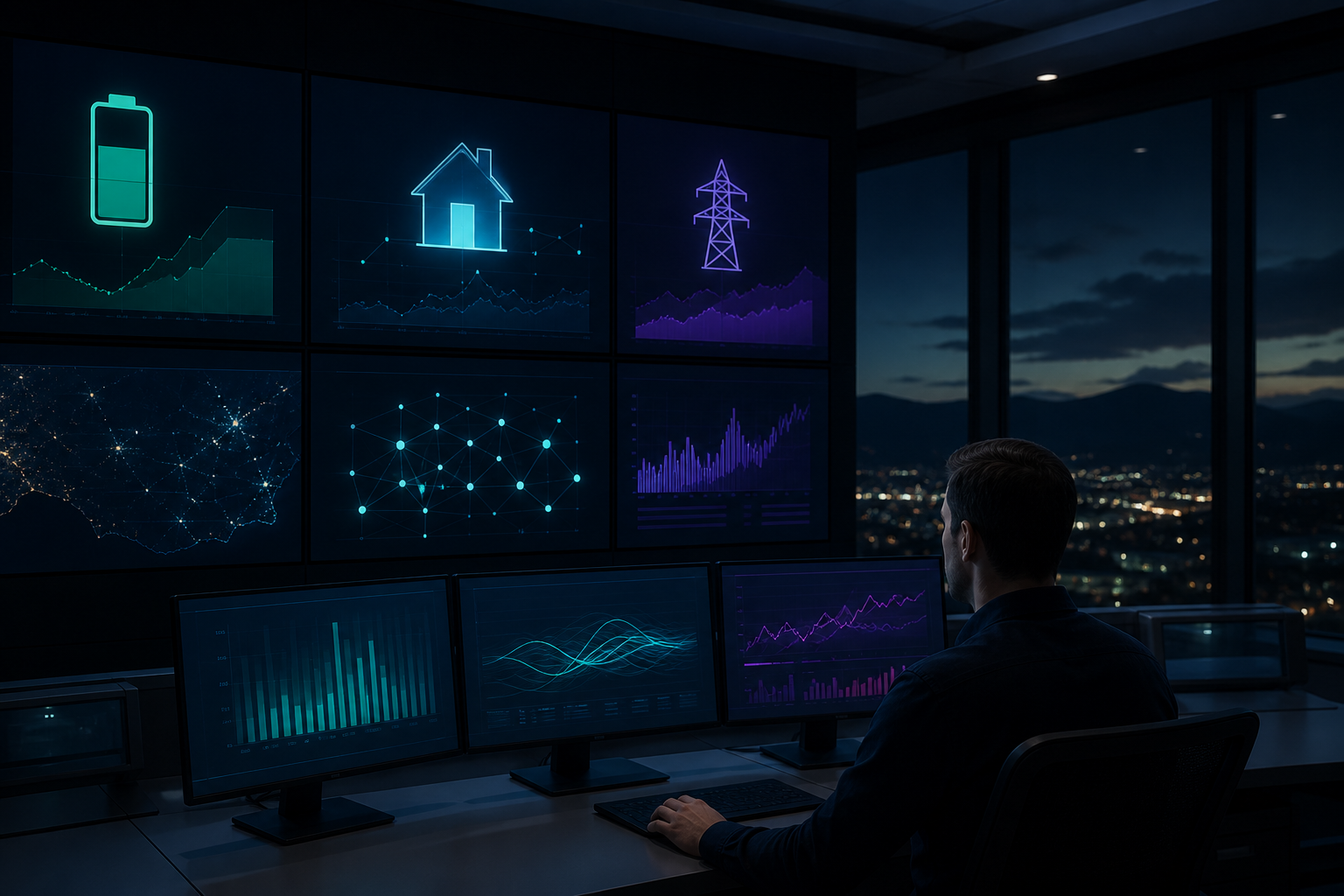The future energy system is managed less like a power station and more like a live digital network.