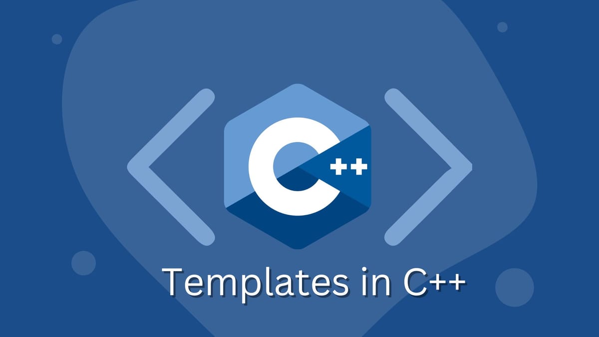 Templates in C++ | Board Infinity